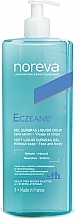 Fragrances, Perfumes, Cosmetics Cleansing Gel for Sensitive Skin - Noreva Laboratoires Eczeane Gel Surgras Liquide Doux