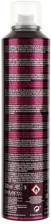 Extra Strong Hold Hair Spray - Salerm Pro Line Extreme Lac — photo N3