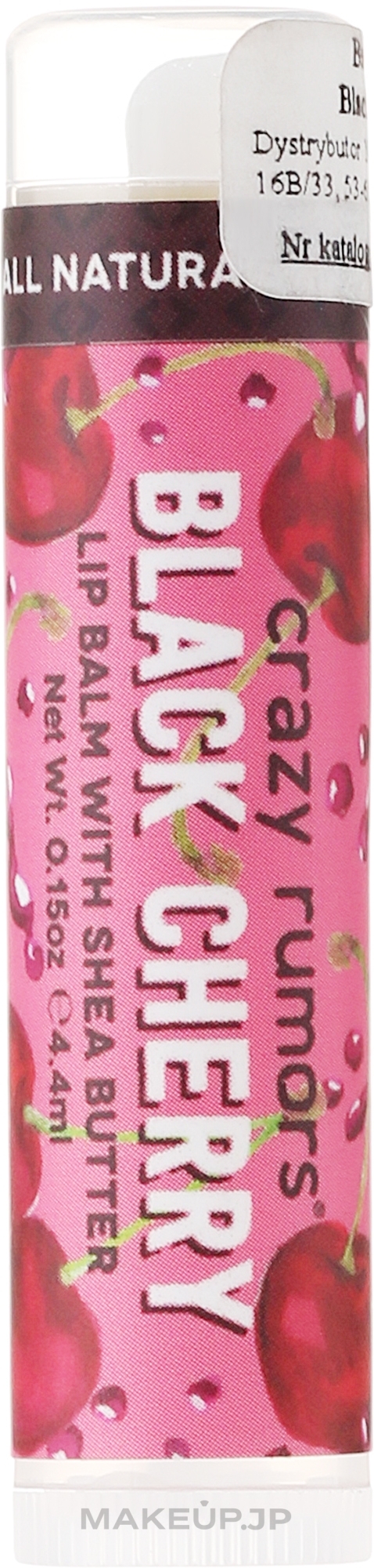 Lip Balm - Crazy Rumors Black Cherry Lip Balm — photo 4.25 g