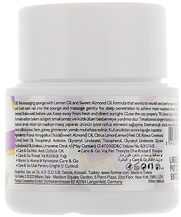 Nail & Cuticle Oil - Flormar Care & Go Nail and Cuticle Oil — photo N2