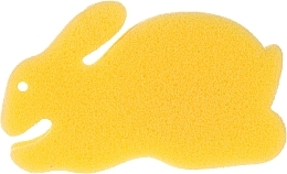 Fragrances, Perfumes, Cosmetics Baby Bathing Sponge "Bunny", yellow - Top Choice