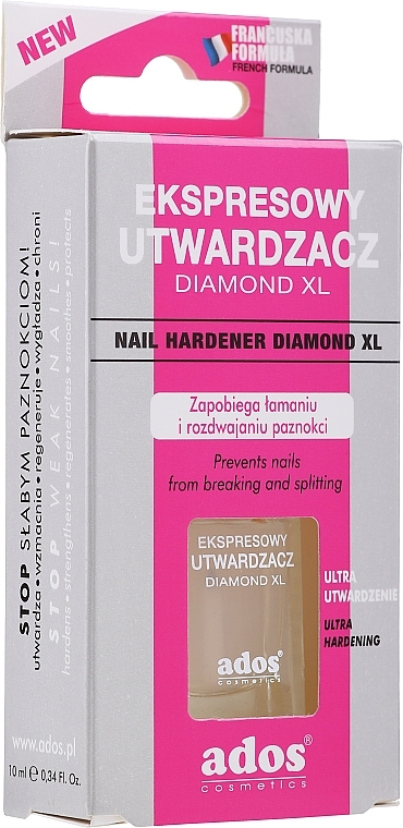 Express Nail Hardener - Ados Nail Hardemer Diamond XL — photo N1