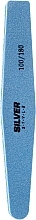 Nail Buffer, 100/180, SNF-051/4, blue - Silver Style — photo N1