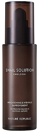 Face Emulsion - Nature Republic Snail Solution Emulsion — photo N1