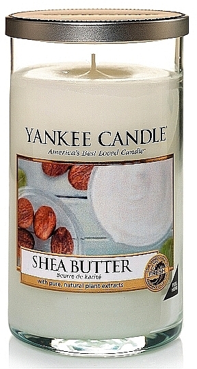 Scented Candle in Glass 'Shea Butter' - Yankee Candle Shea Butter — photo N2