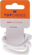 Elastic Hair Bands, 2579, white - Top Choice — photo N1