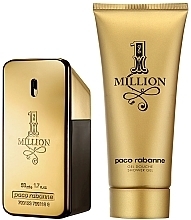 Paco Rabanne 1 Million - Set (edt/50ml + sh/gel/100ml) — photo N2