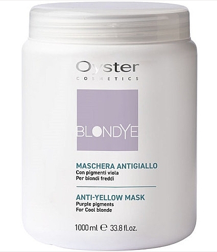 Anti-Yellow Hair Mask - Oyster Cosmetics Blondye Anti-Yellow Mask — photo N1