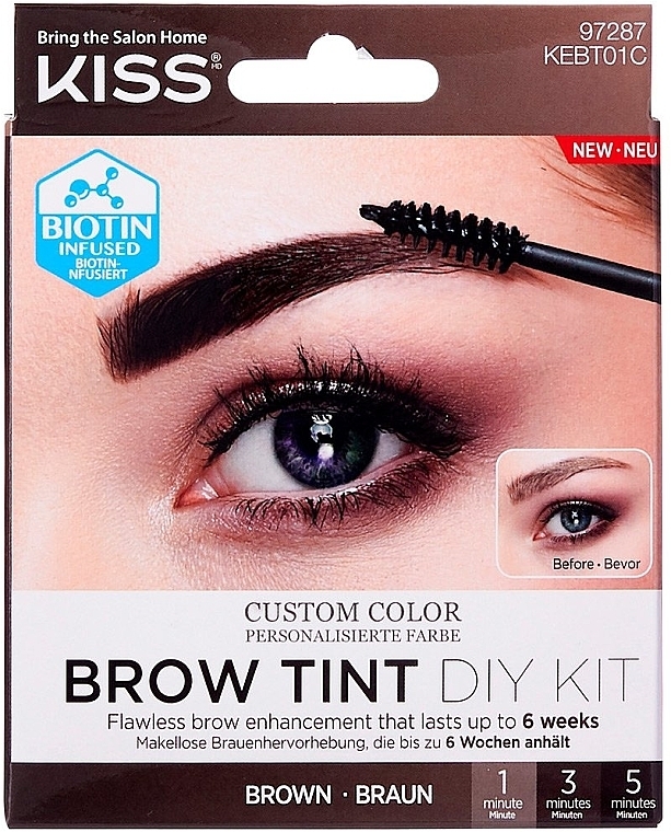 Brow Tint - Kiss Brow Tint DIY Kit — photo N6
