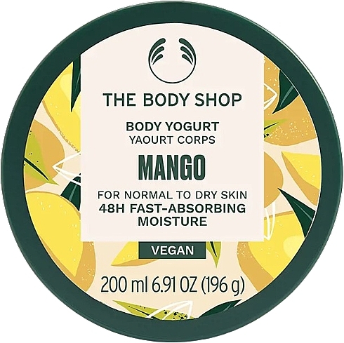 Body Yoghurt for Normal & Dry Skin - The Body Shop Mango Vegan Body Yogurt — photo N1