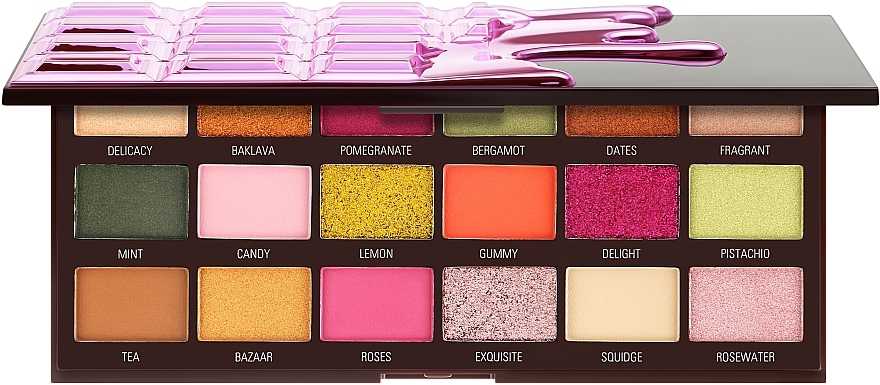 Eyeshadow Palette - I Heart Revolution Turkish Delight Chocolate Palette — photo N1