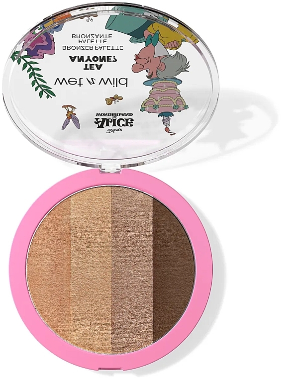 ブロンザーのパレット - Wet N Wild Alice in Wonderland Tea Anyone? Bronzer Palette — photo N2