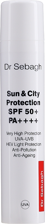 Face Protection Cream - Dr Sebagh Sun & City Protection SPF 50 — photo N1