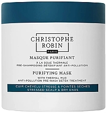 Hair Cleansing Mask with Thermal Mud - Christophe Robin Purifying Mask With Thermal Mud — photo N6