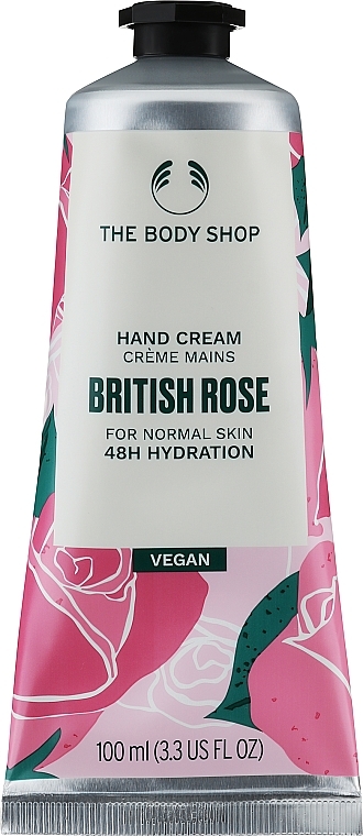 Hand Cream "British Rose" - The Body Shop Hand Cream British Rose — photo N5