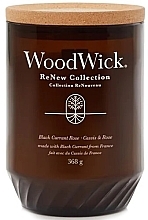 Fragrances, Perfumes, Cosmetics Scented Candle in Glass - Woodwick ReNew Collection Black Currant & Rose Jar Candle