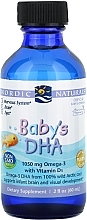 Baby Food Supplement "Seaweed Oil", 1050 mg - Nordic Naturals Baby's DHA Vegetarian — photo N8