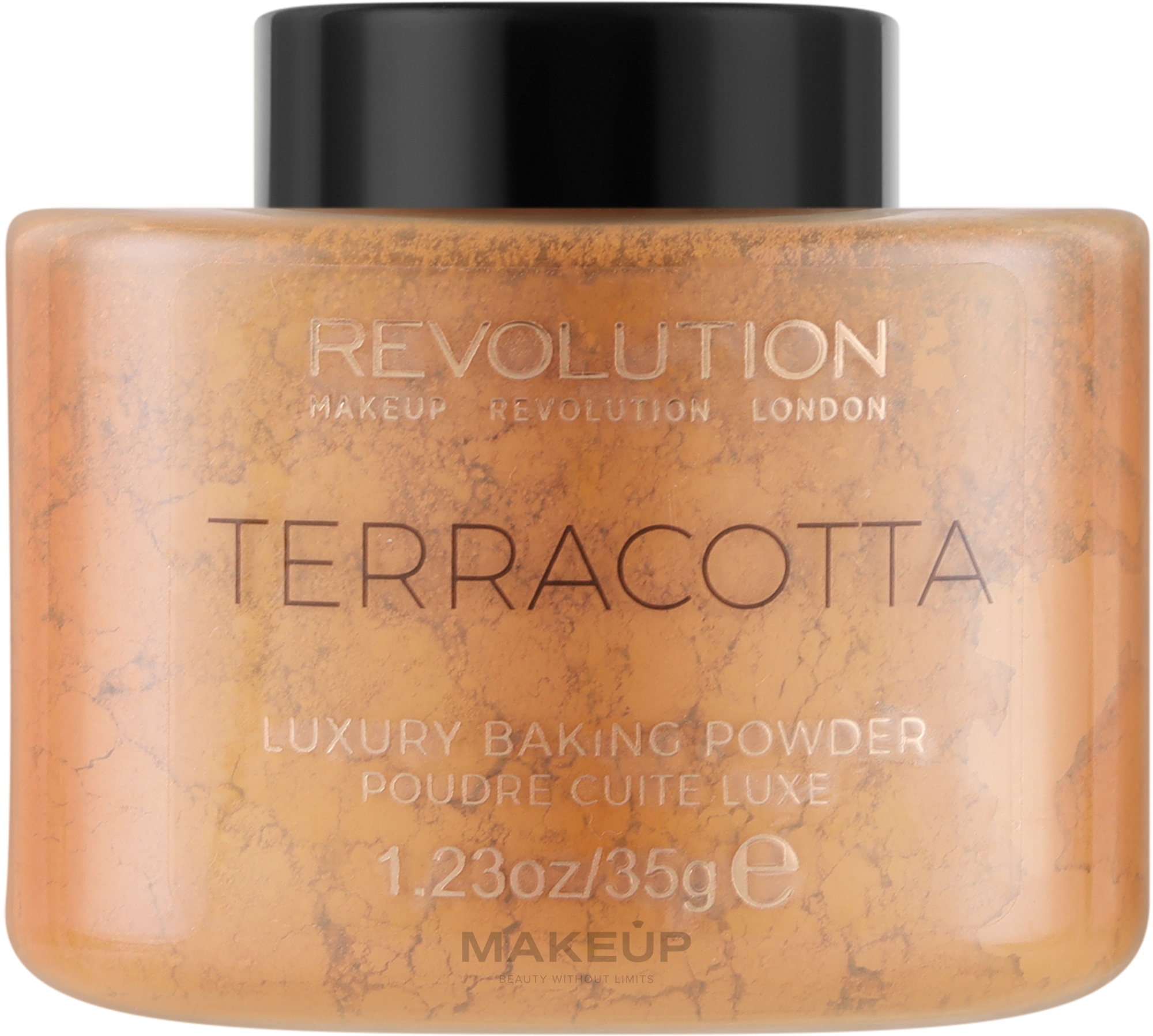 Face Powder - Makeup Revolution Terracotta Luxury Baking Powder — photo 35 g