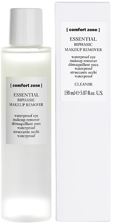 2-Phase Makeup Remover - Comfort Zone Essential Biphaysic Makeup Remover — photo N1