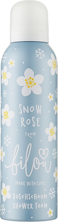 Shower Foam - Bilou Snow Rose Shower Foam — photo N1