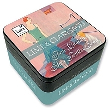 Fragrances, Perfumes, Cosmetics Berkeley Square Lime & Clarysage - Scented Soap