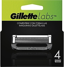 Fragrances, Perfumes, Cosmetics Shaving Cartridges, 4 pcs. - Gillette Labs