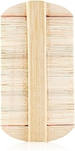 Fragrances, Perfumes, Cosmetics Wooden Pocket Comb with Fine Teeth, CLR-337 - Christian