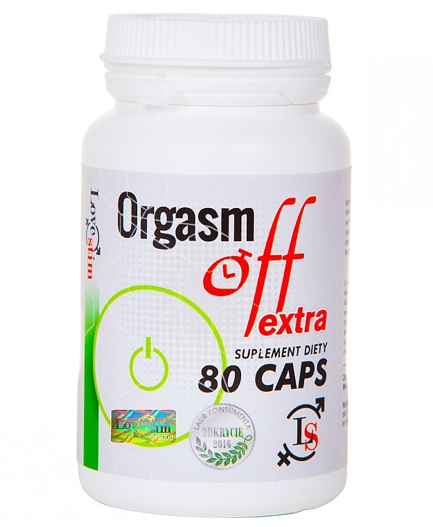 Ejaculation Control Dietary Supplement - Love Orgasm Off Extra Suplement Diety — photo N1