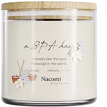 Fragrances, Perfumes, Cosmetics Scented Soy Candle 'SPA Day' - Nacomi Fragrances