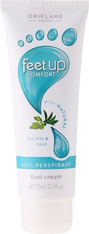 Foot Antiperspirant-Cream - Oriflame Feet Up Comfort — photo N1