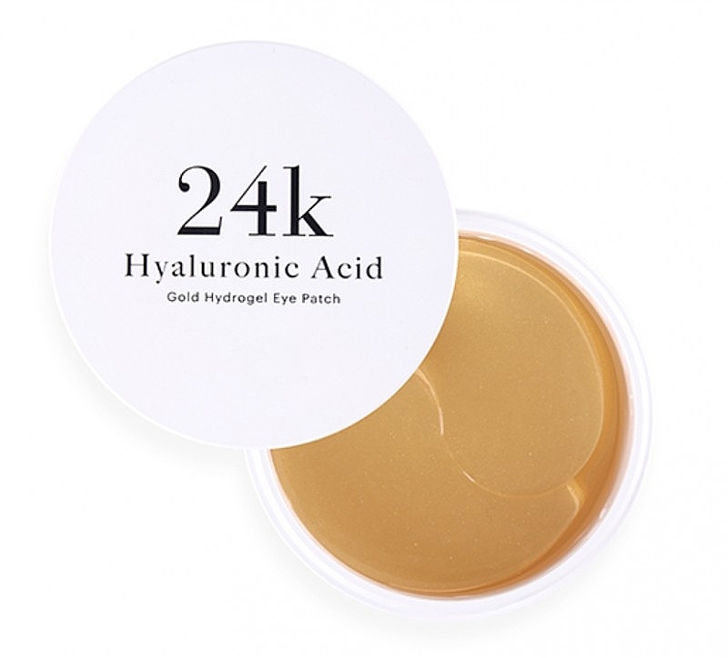 Hydrogel Patches with Hyaluronic Acid - Skin79 Hyaluronic Acid Gold Hydrogel Eye Patch — photo N1