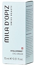 Eye Cream with Hyaluronic Acid - Mila D'Opiz Hyaluronic 4 Eye Cream — photo N2