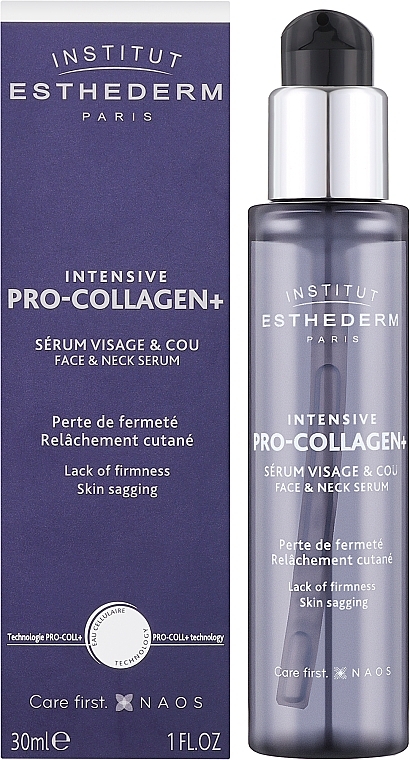 ペプチド フェイス セラム - Institut Esthederm Intensive Pro-Collagen+ Face & Neck Serum — photo N2