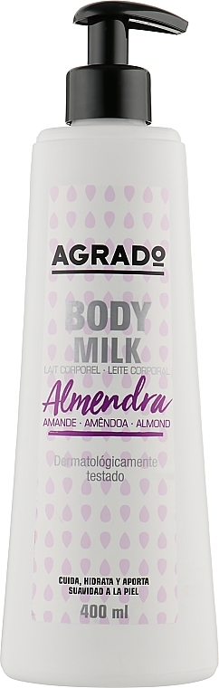 Almond Oil Body Lotion - Agrado ALmond Oil Body Milk — photo N1