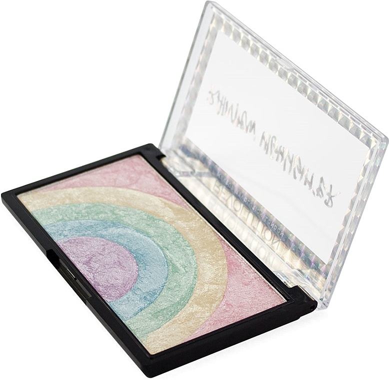 Face Highlighter - Makeup Revolution Rainbow Highlighter — photo N16