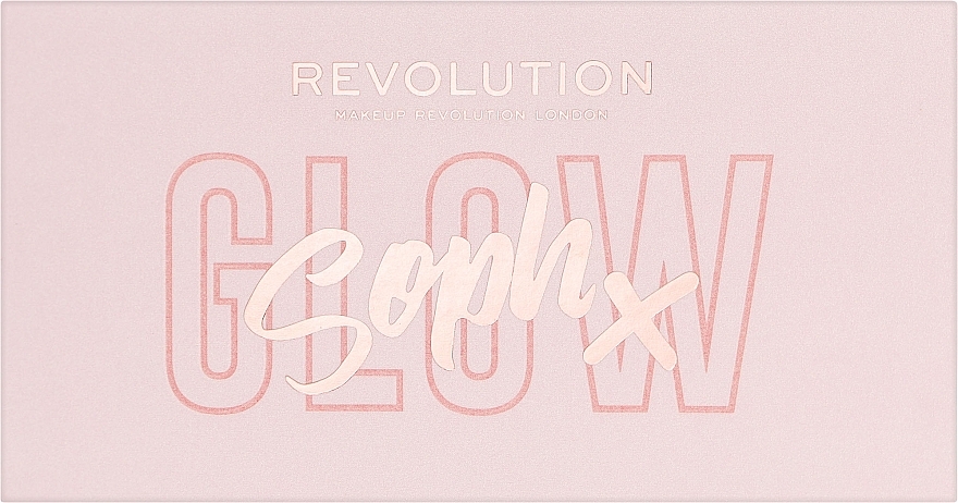 Highlighter - Makeup Revolution X Soph Face Palette Duo — photo N2