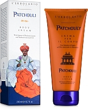 Fragrances, Perfumes, Cosmetics Perfumed Body Cream "Patchouli" - L'Erbolario Patchouly Crema Per Il Corpo
