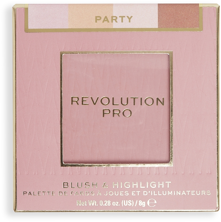 Blush & Highlighter - Revolution Pro Iconic Blush & Highlight Party — photo N3