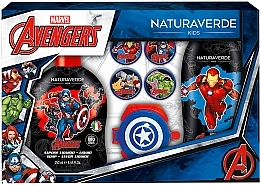 Set - Naturaverde Kids Avengers (sh/gel/250ml + liquid/soap/250ml + acc) — photo N1