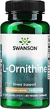 Fragrances, Perfumes, Cosmetics L-Ornithine Amino Acid, 500 mg - Swanson L-Ornithine Amino Acid 500mg