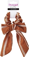 Fragrances, Perfumes, Cosmetics Hair Tie, orange bow - Donegal FA-5615