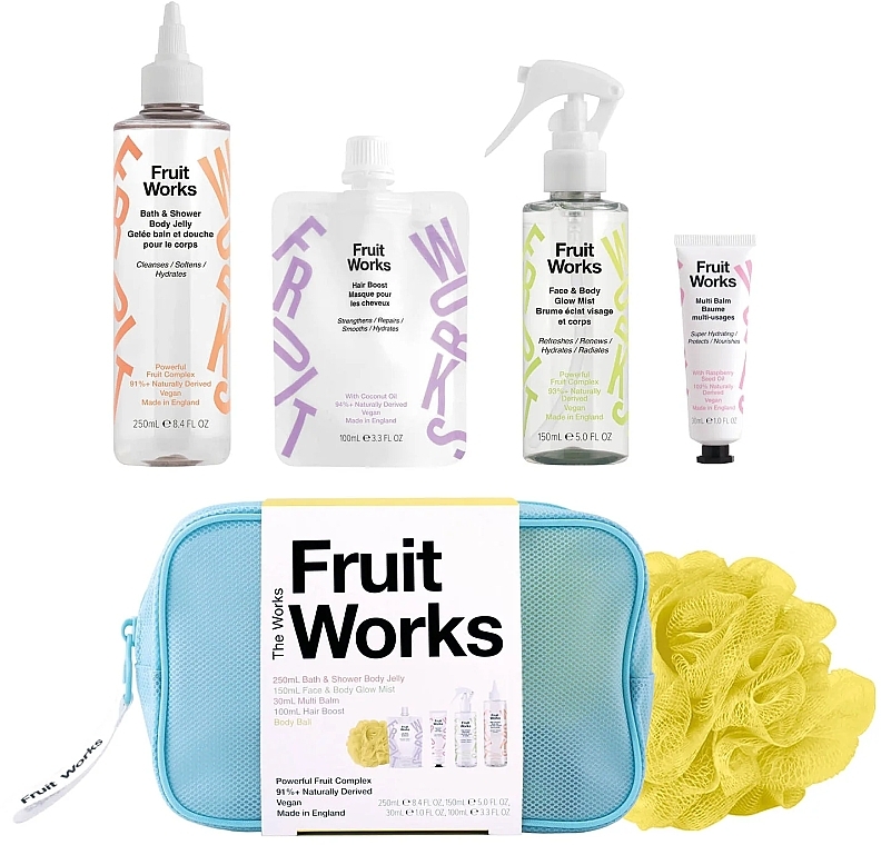 セット、6点 - Fruit Works The Works Bag — photo N3