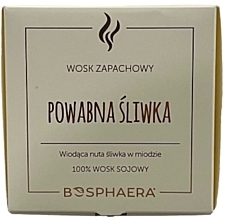 Fragrances, Perfumes, Cosmetics Charming Plum Scented Soy Wax - Bosphaera Soy Wax Charming Plum