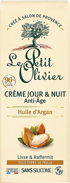 Anti-Aging Day & Night Argan Cream - Le Petit Olivier Anti-Aging Day & Night Cream — photo N5