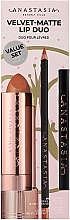 Fragrances, Perfumes, Cosmetics Set - Anastasia Beverly Hills Velvet Matte Lip Duo Warm Taupe & Warm Taupe