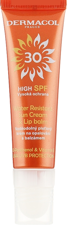 Face Cream and Lip balm - Dermacol Sun Cream & Lip Balm SPF30 — photo N6
