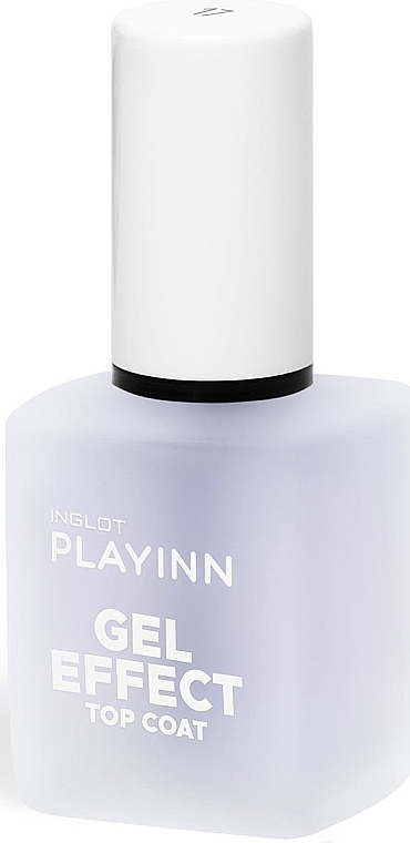 Top Coat - Inglot Playinn Gel Effect Top Coat — photo N1