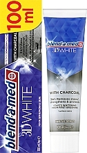 Whitening & Deep Cleansing Toothpaste with Charcoal Extract - Blend-a-med 3D White — photo N2