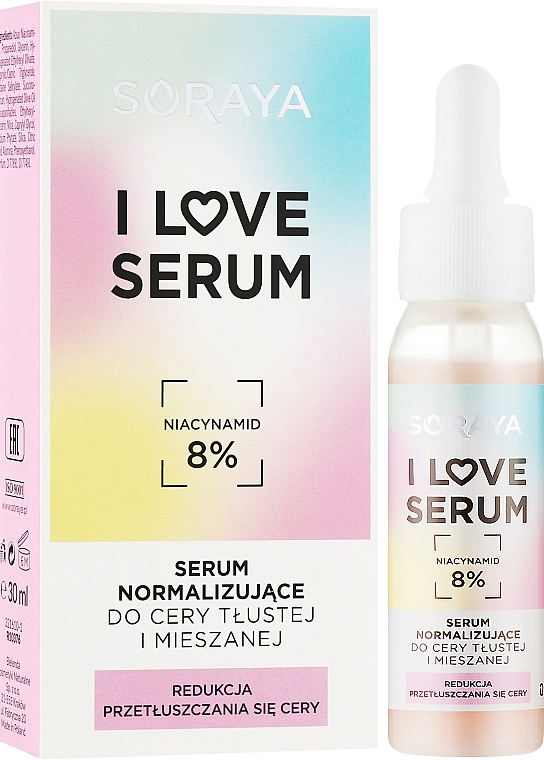 Normalizing Serum for Oily & Combination Skin - Soraya I Love Serum — photo N2