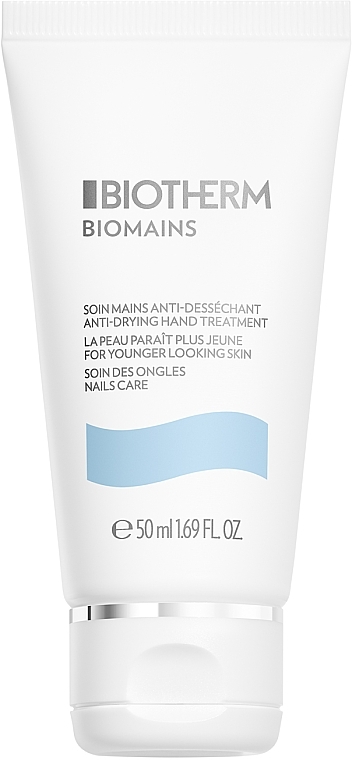 Snail Hand & Nail Cream - Biotherm Biomains Anti-Drying Hand Treatment — photo N1